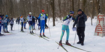 В Острові на Тернопільщині відбулися Всеукраїнські змагання з лижних гонок (фото)