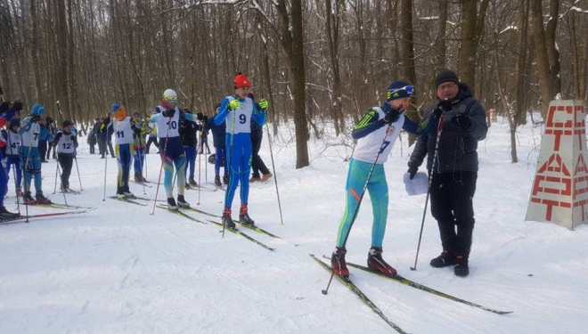 В Острові на Тернопільщині відбулися Всеукраїнські змагання з лижних гонок (фото)