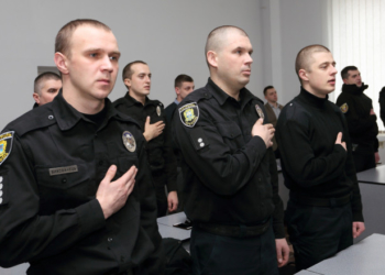 Міський голова Сергій Надал привітав управління патрульної поліції у місті Тернополі