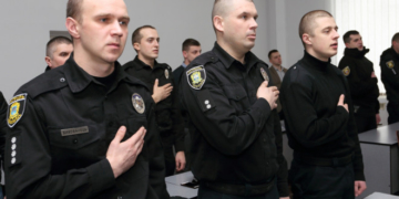 Міський голова Сергій Надал привітав управління патрульної поліції у місті Тернополі