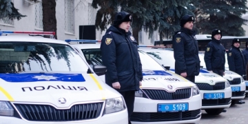 Степан Барна вручив поліцейським ключі від нових автомобілів (фото)