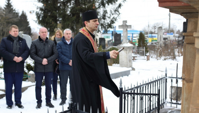 Пам’ять першого українського бургомістра Володимира Лучаківського вшанували в Тернополі 