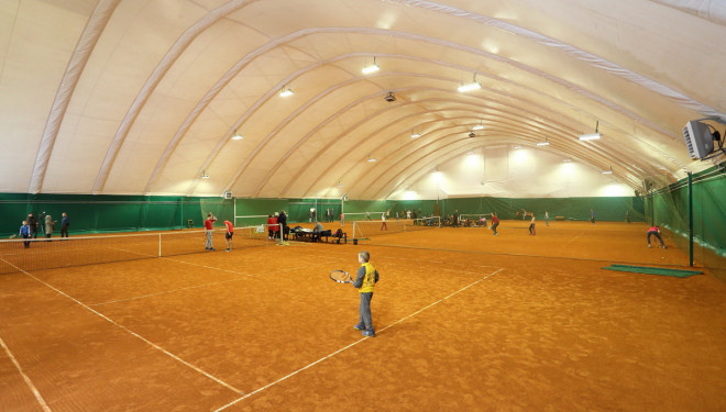 У Тернополі відкрили сучасний комплекс тенісних кортів (фото)