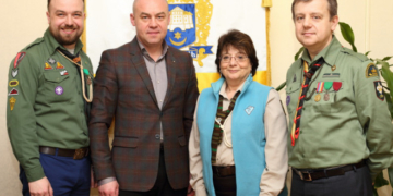 Очільник міста зустрівся з головою Головної Пластової Булави, громадянкою США Мартою Кузьмович