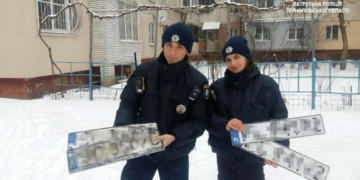 У Тернополі знову викрадають номерні знаки з іноземною реєстрацією