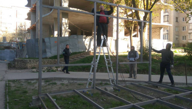 У Тернополі демонтували ще один МАФ