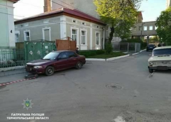 У Тернополі арештували автомобіль через “рагульське” паркування