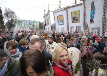 Сергій Надал взяв участь у Богослужінні з нагоди Вербної Неділі