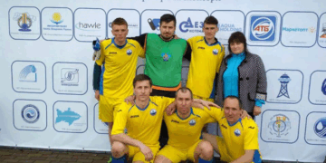 Команда Тернопільського водоканалу пройшла у чвертьфіналу всеукраїнських змагань з міні-футболу