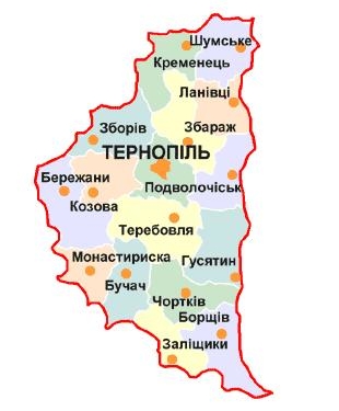 На Тернопільщині публічно представлять схему планування території