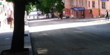 Вулицю Шашкевича в Тернополі готують до асфальтування