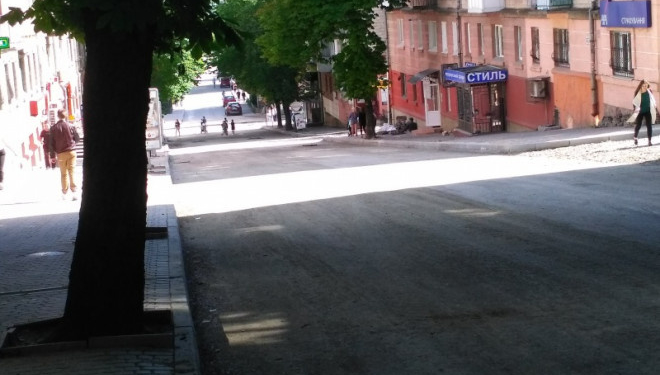 Вулицю Шашкевича в Тернополі готують до асфальтування