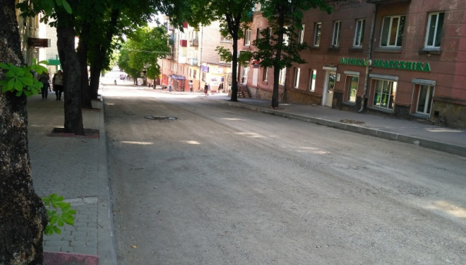 Ще одну тернопільську вулицю готують до асфальтування