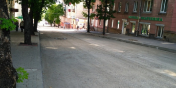 Ще одну тернопільську вулицю зовсім скоро гарно заасфальтують