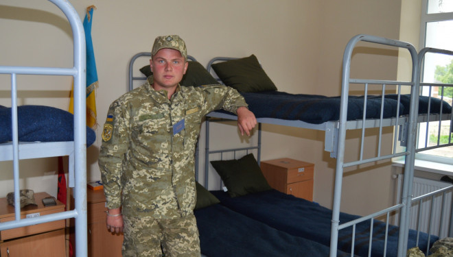 На Тернопільщині введено в експлуатацію житловий комплекс для 125 військовослужбовців-контрактників окремої артилерійської бригади ОК «Захід»