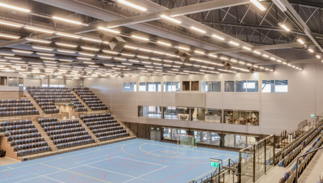 Новий “Палац спорту” в Тернополі зможе розмістити більше 3 тисяч глядачів 