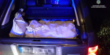 У Тернополі весь багажник Range Rover був забитий бурштином