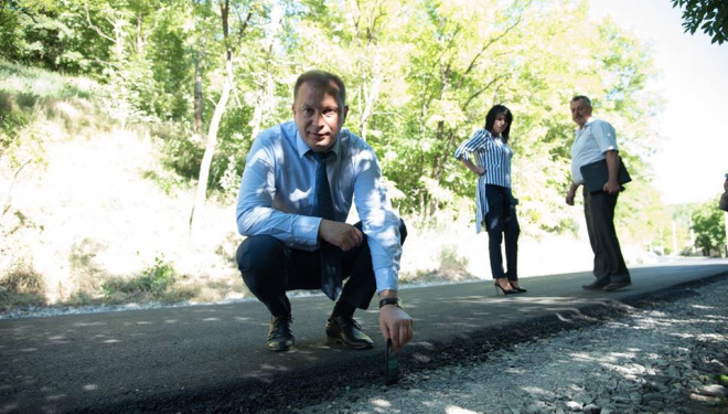 Сказано-зроблено: До печери Кришталева – нова якісна дорога (фото)