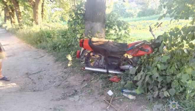 На Тернопільщині трагічно загинув мотоцикліст