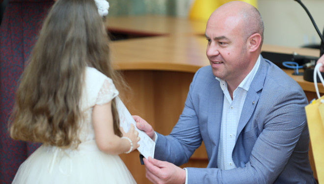 У Тернополі відзначили обдарованих дітей (фото)