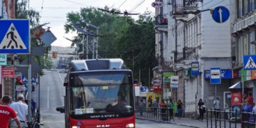 Тернополем почав курсувати такий автобус, який їздить у країнах Європи