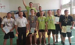 У Збаражі змагались юні гирьовики області