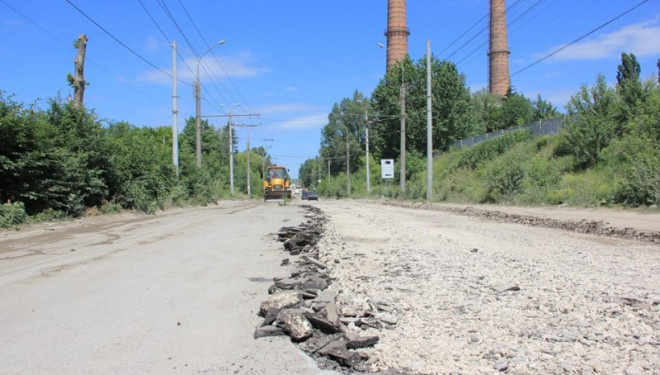 Розпочався капітальний ремонт дороги на вулиці Промисловій