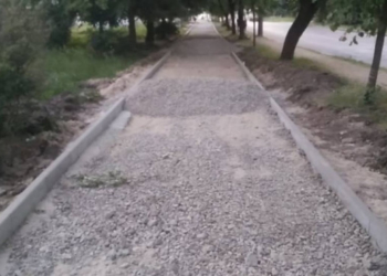 На Київській буде більше гарних пішохідних доріжок
