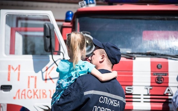 На Тернопільщині з’явилася ще одна місцева пожежна частина (фото, відео)
