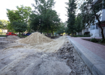 У Тернополі триває ремонт на вулиці Протасевича (фото)