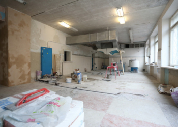 У Тернополі тривають ремонти у ліцеї №21-спеціалізованій мистецькій школі імені Ігоря Герети
