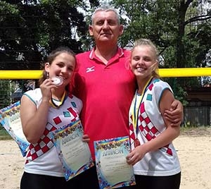 «Срібло» і дві «бронзи» здобули тернополяни на чемпіонаті України з пляжного волейболу серед спортсменів з вадами слуху