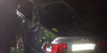 На Тернопільщині пасажир викрав автомобіль та потрапив у ДТП (фото)