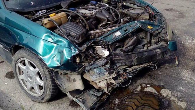 Мотоцикліст, який потрапив у ДТП, в реанімації (фото)