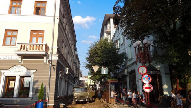 Як центр Тернополя ремонтують