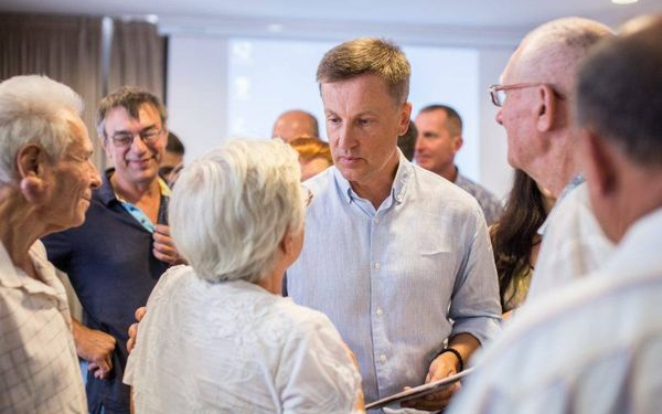 У Запоріжжі Валентин Наливайченко презентував свій план відновлення миру