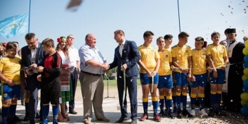 Степан Барна під час відкриття комплексу спортспоруд у Васильківцях: Наша стратегія, щоб такі зміни відбувалися в кожному селі області (фото)