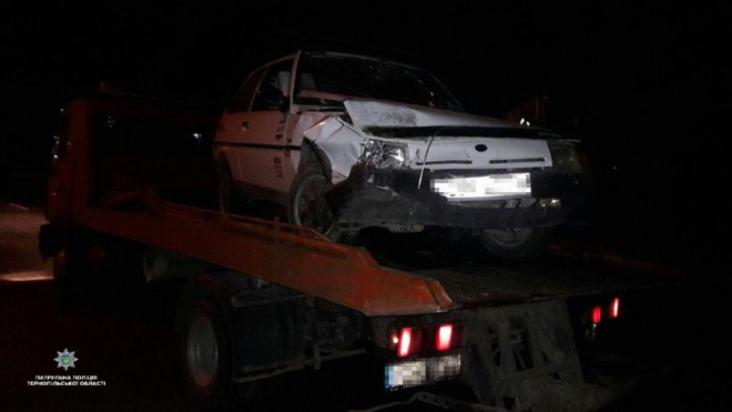 Через п’яного водія у Тернополі ДТП