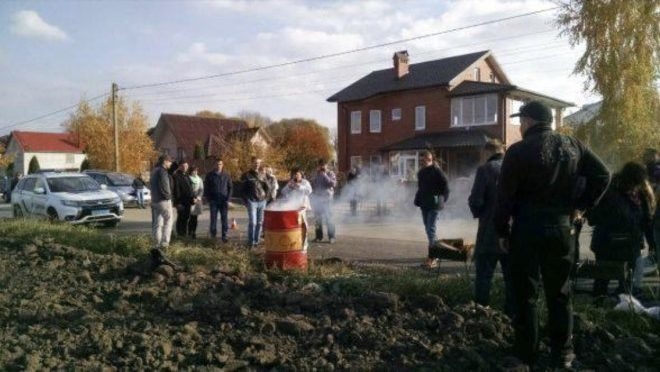 У Тернополі оригінально «відсвяткували» підвищення ціни на газ для населення