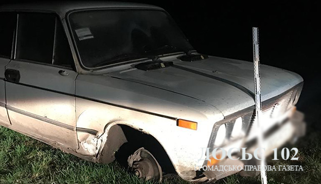 На Тернопільщині винуватець ДТП втік з місця аварії (фото)
