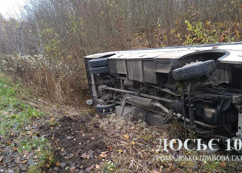 У ДТП на Тернопільщині потрапив рейсовий автобус – водій загинув