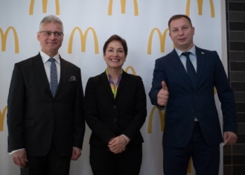 Посол США в Україні Марі Йованович: Відкриття МакДональдз у Тернополі – це довіра до міста та інвестиції в економіку (фото)