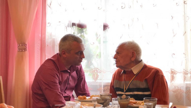 Найстаріший житель Тернополя відсвяткував свій День народження (Фото)