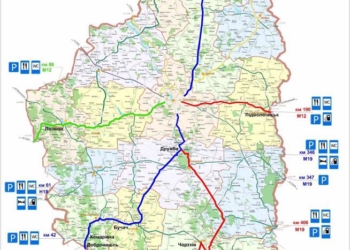 На Тернопільщині у негоду працюють спецмайданчики для стоянки транспорту