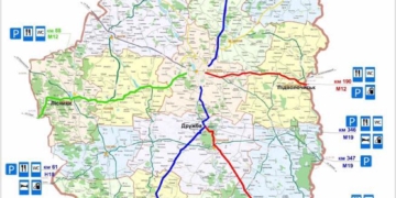 На Тернопільщині у негоду працюють спецмайданчики для стоянки транспорту