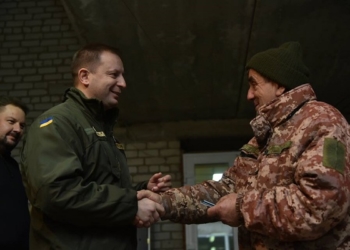 Степан Барна в зоні проведення ООС: Для мене честь бути тут з бійцями нашої артбригади (фото)