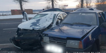 ДТП на Тернопільщині: Не розминулися два автомобілі