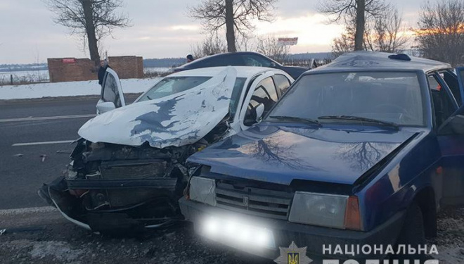 ДТП на Тернопільщині: Не розминулися два автомобілі