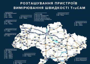 Увага! Від завтра на Тернопільщиині фіксуватимуть швидкість водіїв на сучасних приладах