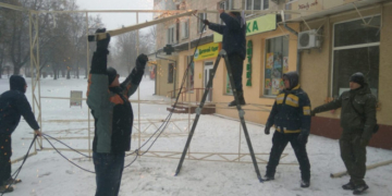 У Тернополі на одну незаконну споруду стало менше (фотофакт)